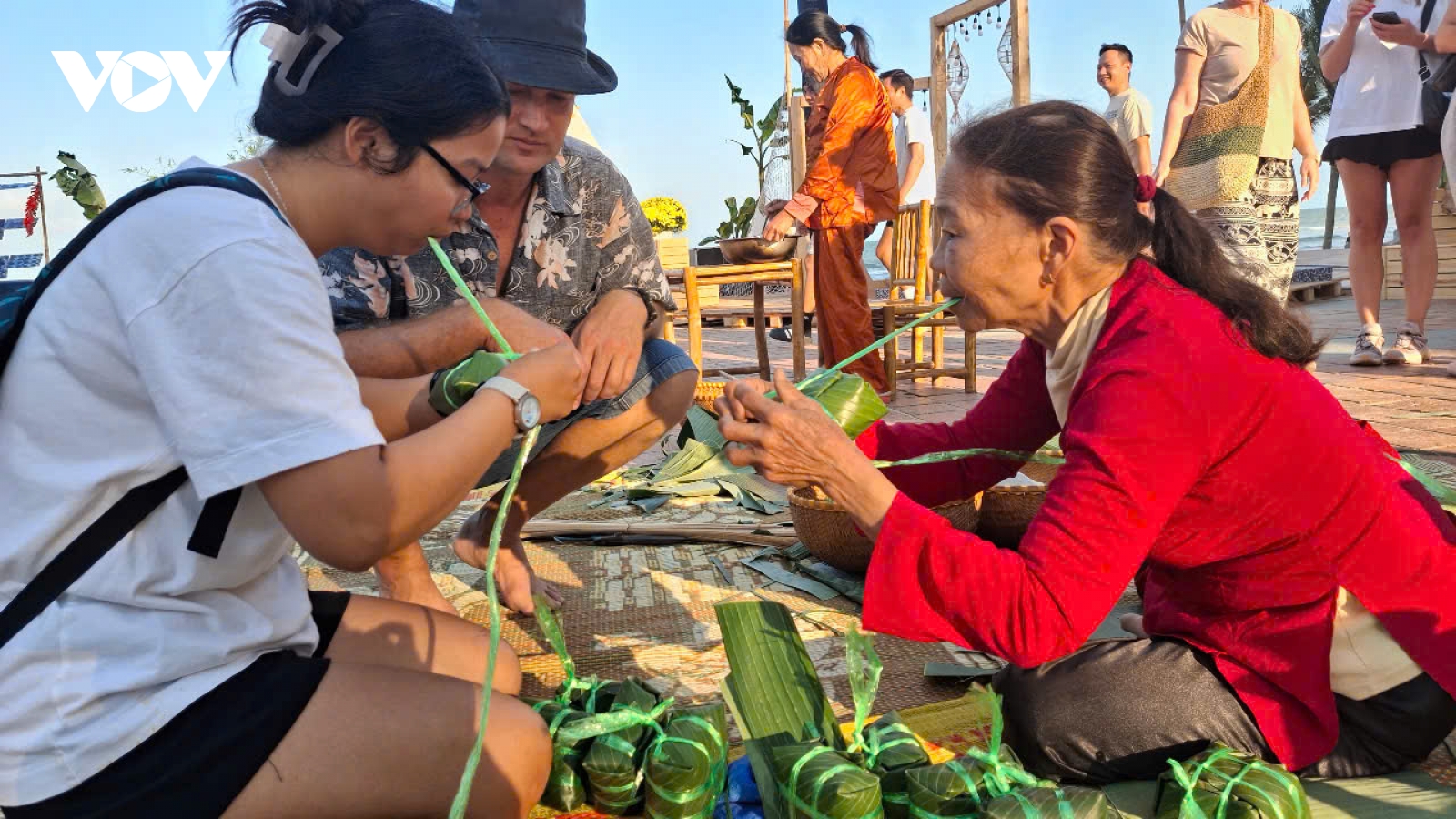 Tái hiện không gian Tết xưa tại Công viên Biển Đông Đà Nẵng