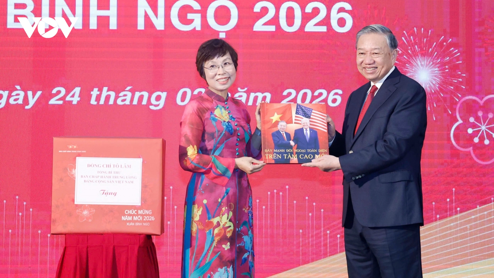 Tổng Bí thư Tô Lâm thăm, chúc Tết tại Thông tấn xã Việt Nam