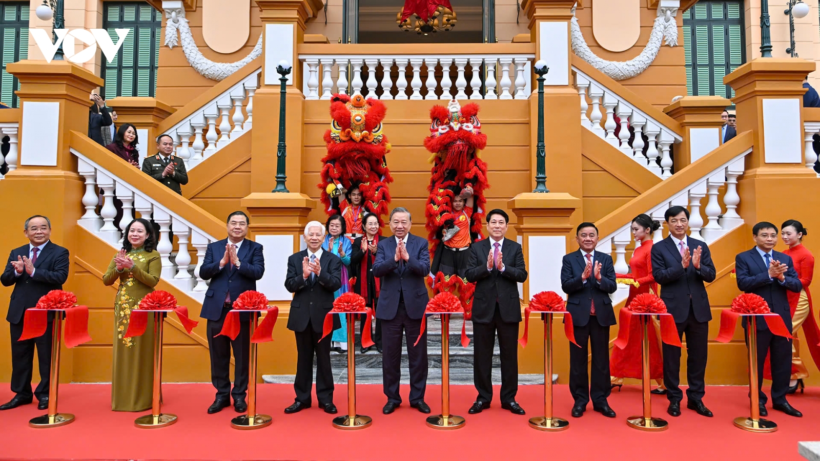 Khánh thành công trình Trụ sở làm việc Cơ quan Chủ tịch nước