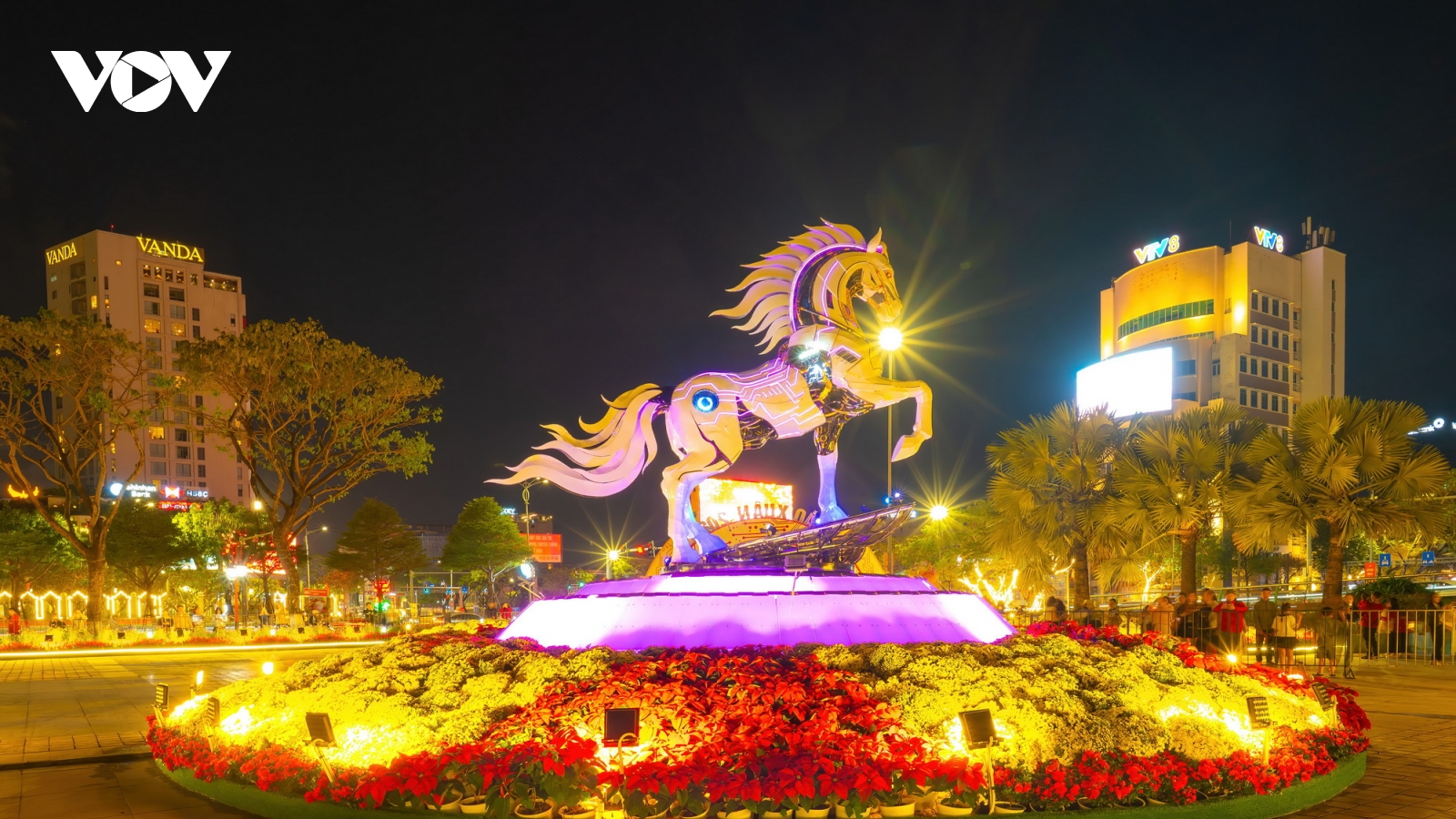 Hình ảnh linh vật ngựa tại thành phố Đà Nẵng