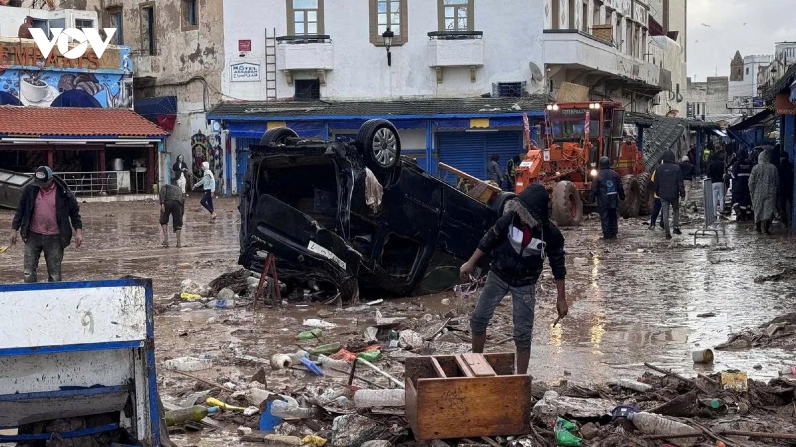Morocco sơ tán hơn 50.000 người vì lũ lụt