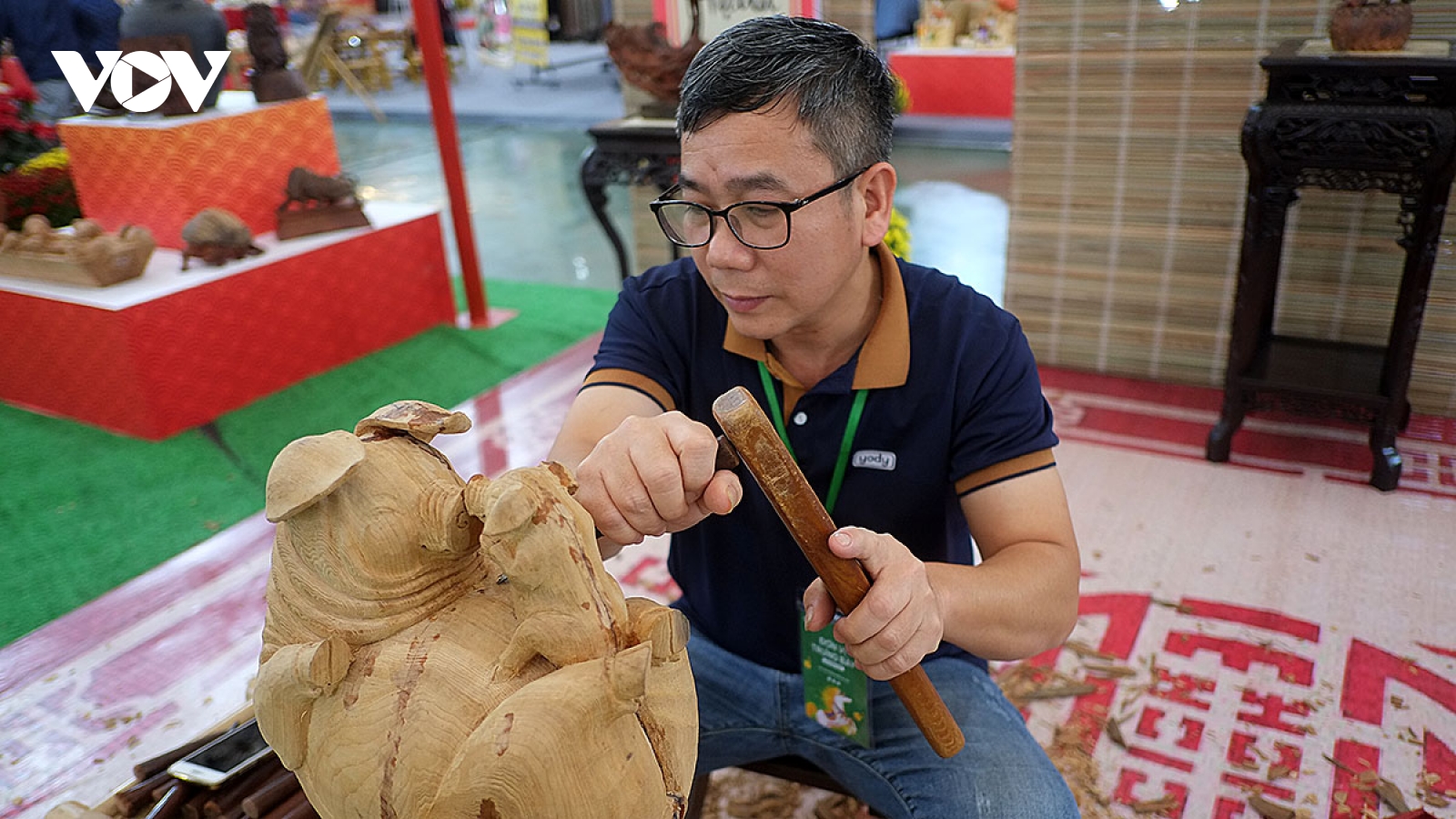 Nhiều không gian tôn vinh sáng tạo nghề thủ công mỹ nghệ tại Hội chợ Mùa Xuân 2026