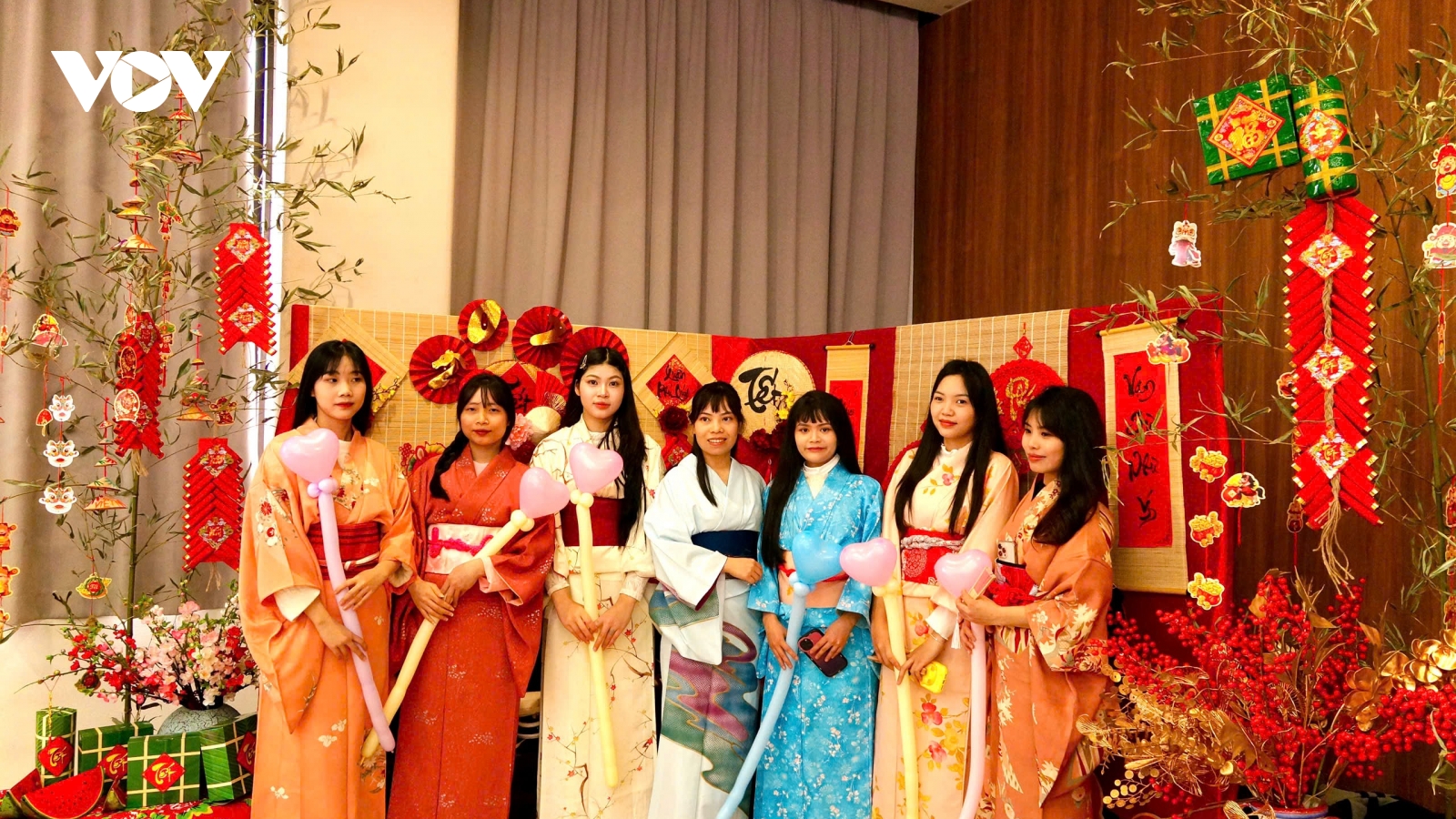 Không khí Tết Việt tràn ngập khắp các địa phương của Nhật Bản