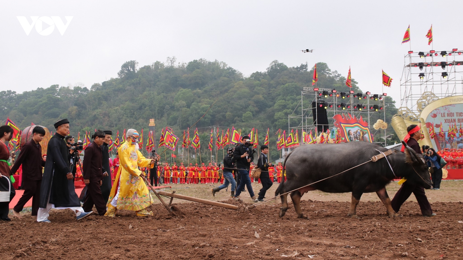 Tưng bừng lễ hội Tịch điền Đọi Sơn xuân Bính Ngọ năm 2026