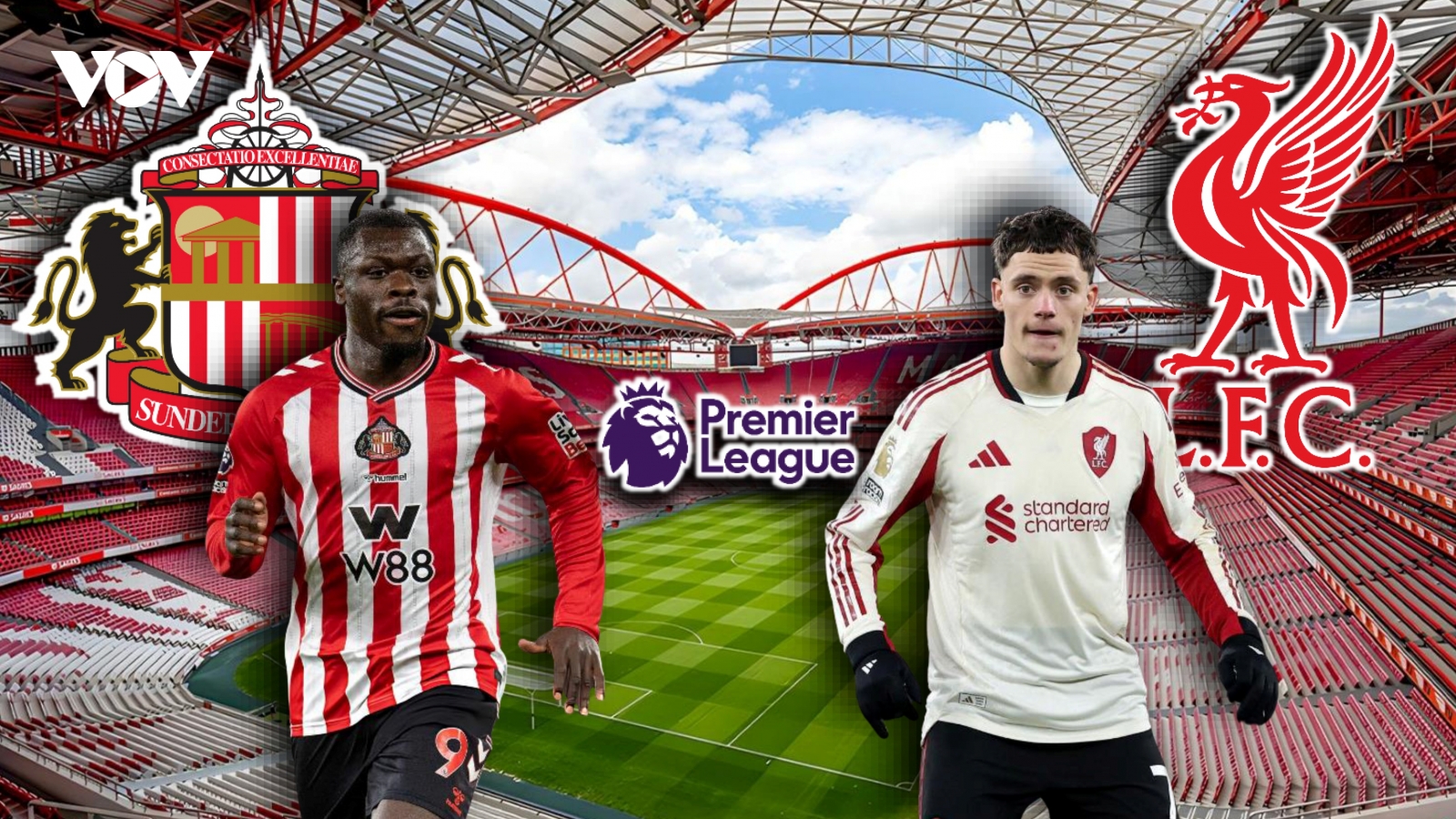 Dự đoán kết quả và đội hình ra sân trận Sunderland vs Liverpool