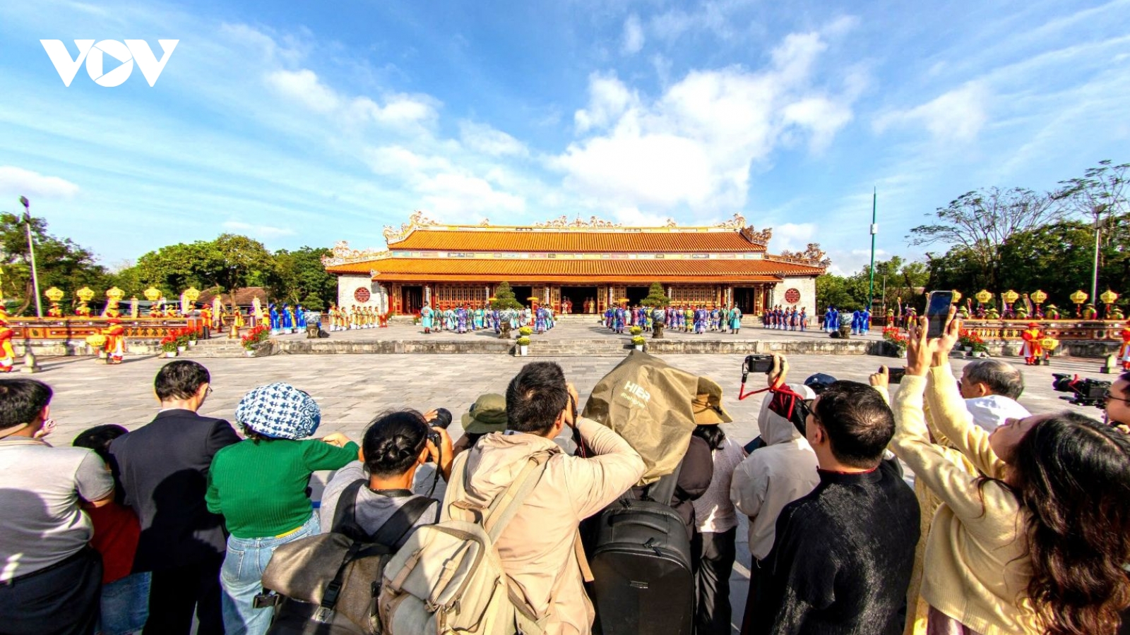 Tái hiện Lễ Thiết triều Nguyên đán triều Nguyễn tại Đại Nội Huế