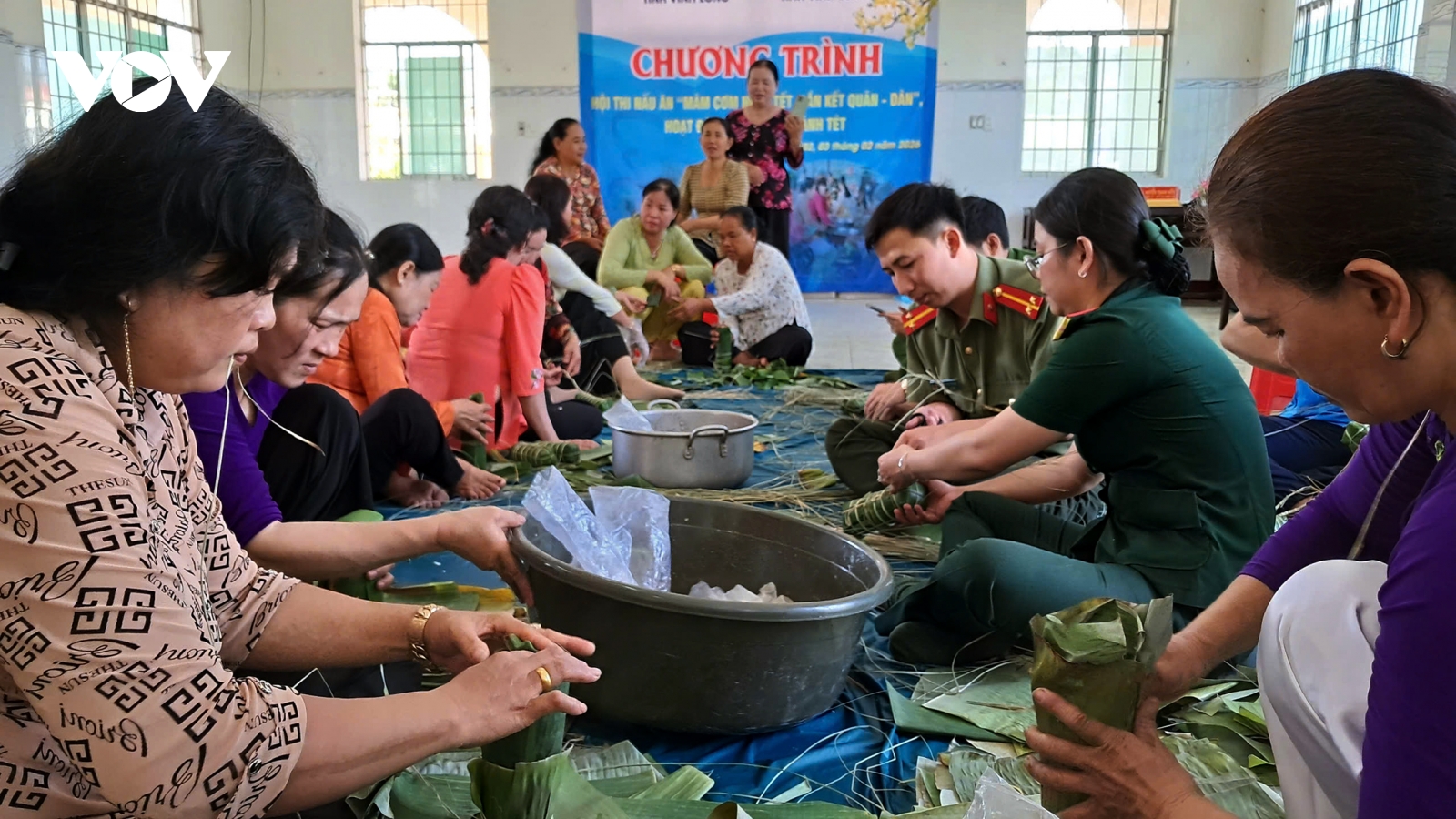 Xuân gắn kết tình quân dân trên quê hương Vĩnh Long hợp nhất