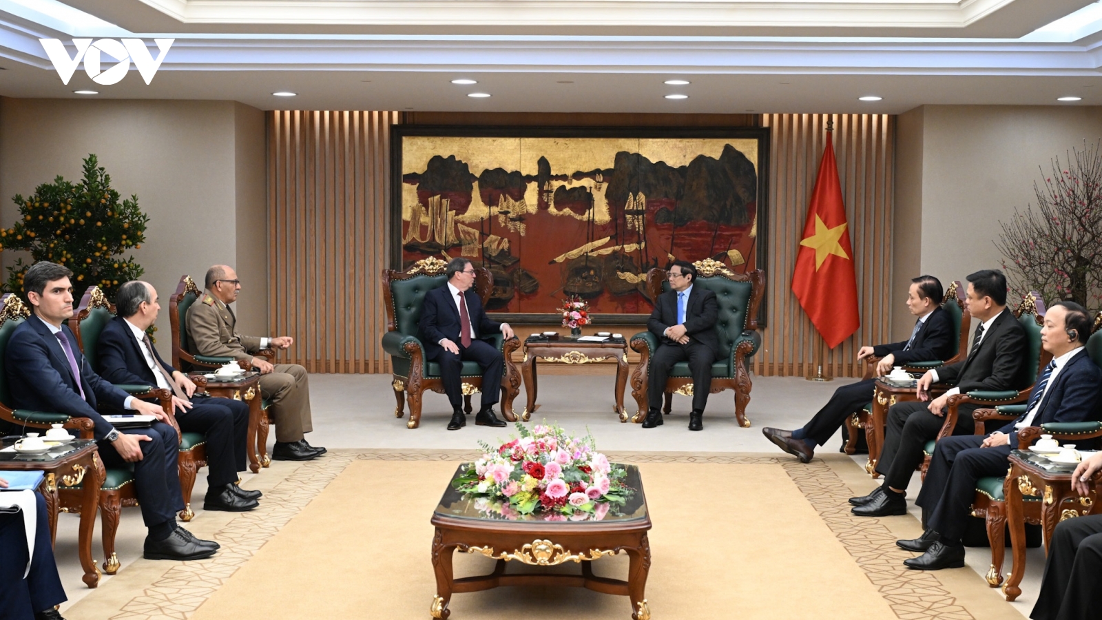 Thủ tướng Chính phủ Phạm Minh Chính tiếp Đặc phái viên Đảng, Nhà nước Cuba