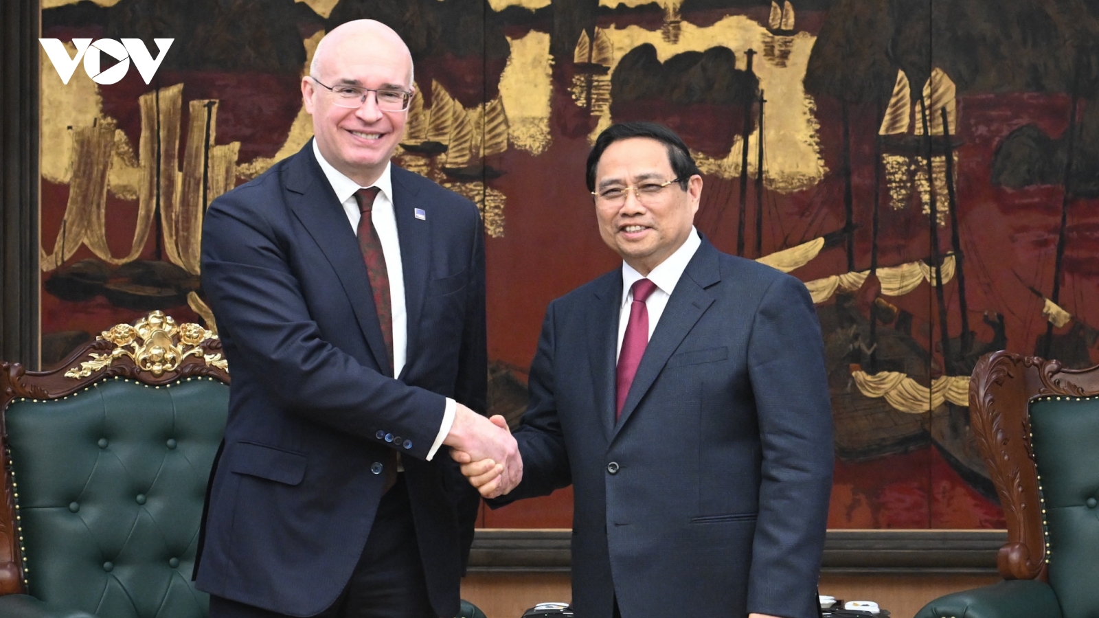 Thủ tướng tiếp Tổng Giám đốc Hãng Thông tấn TASS của Liên bang Nga