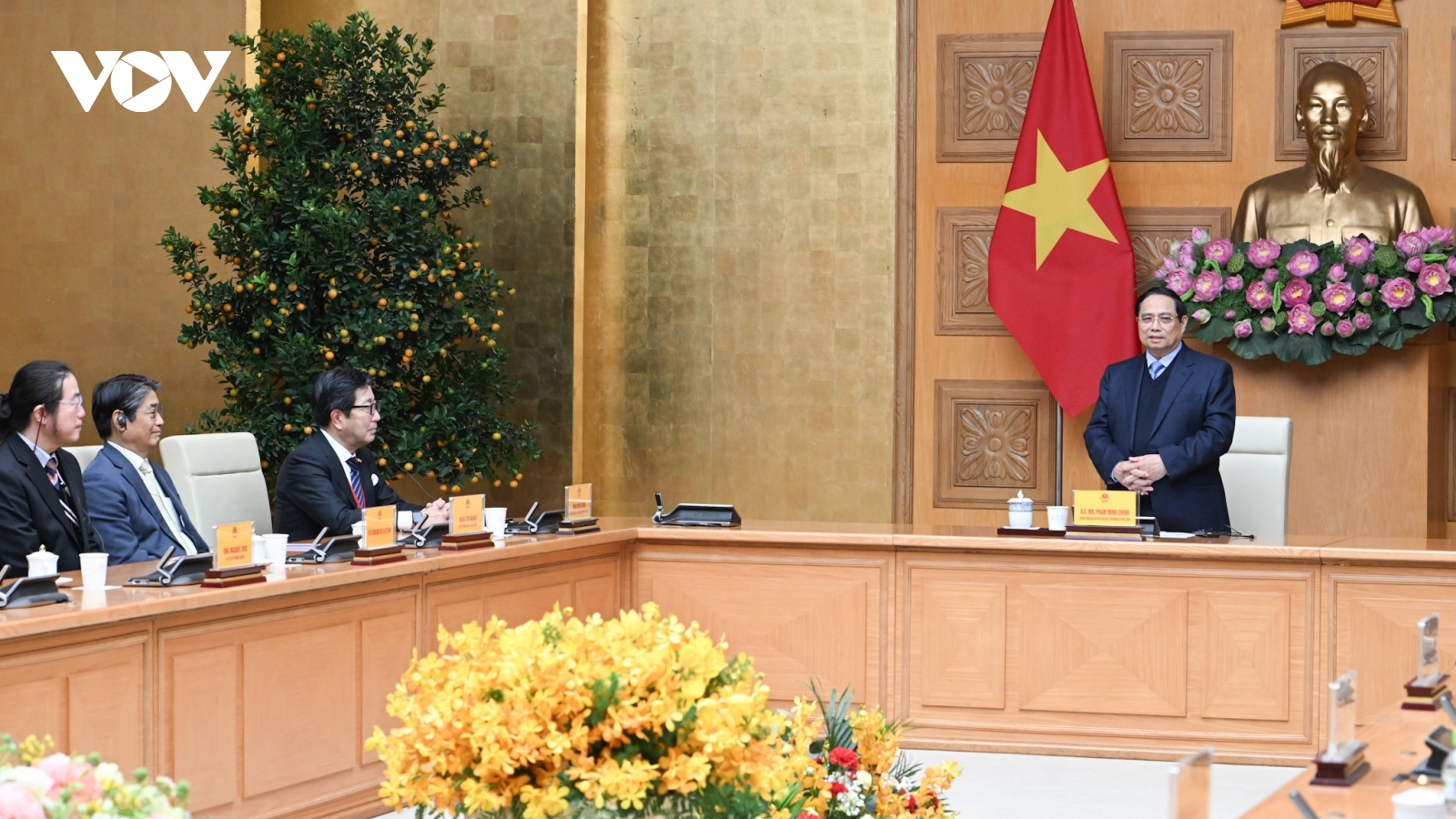 Thủ tướng tiếp đoàn 37 doanh nghiệp, tập đoàn và tổ chức của Nhật Bản