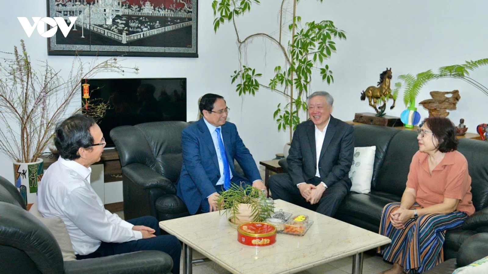Thủ tướng Phạm Minh Chính thăm, chúc Tết nguyên lãnh đạo Đảng, Nhà nước