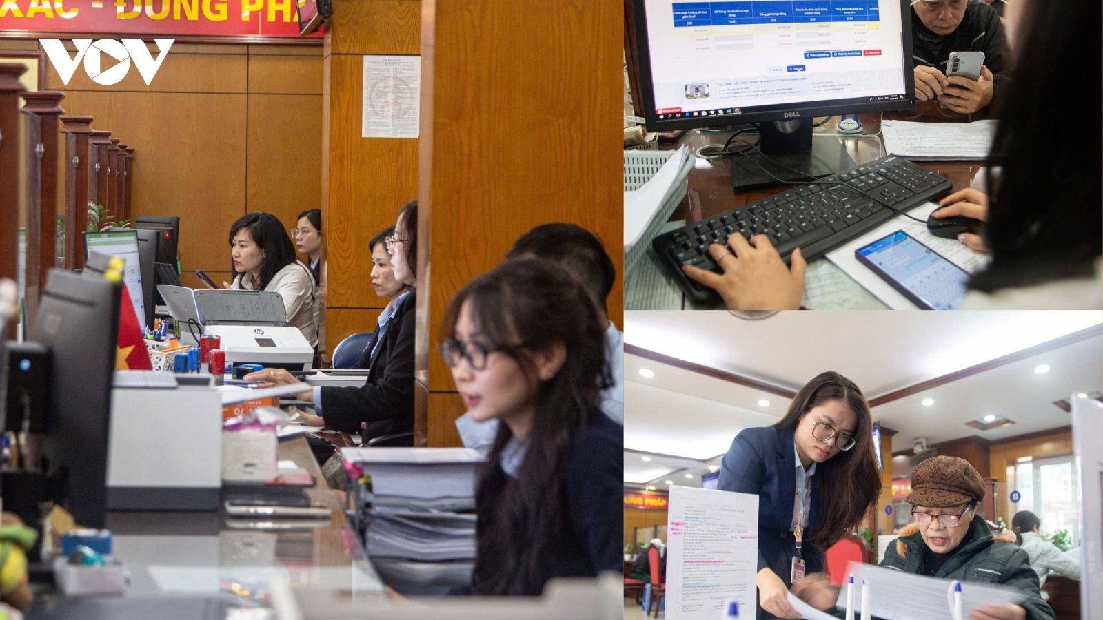 Các cơ quan công sở Hà Nội nghiêm túc làm việc ngày đầu năm mới