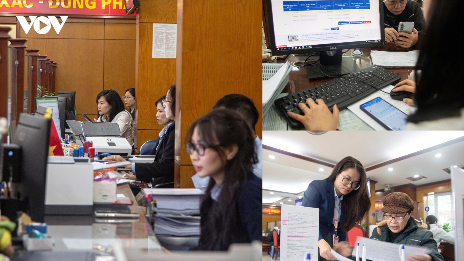 Các cơ quan công sở Hà Nội nghiêm túc làm việc ngày đầu năm mới