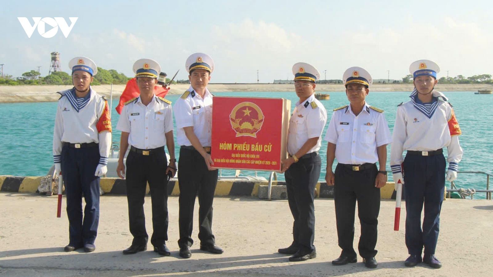 Đặc khu Trường Sa sẵn sàng cho ngày hội bầu cử