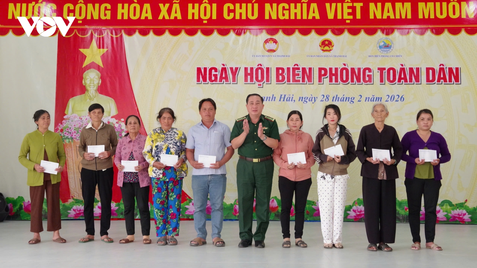 Ngày Hội Biên phòng toàn dân tại địa phương ven biển của tỉnh Vĩnh Long