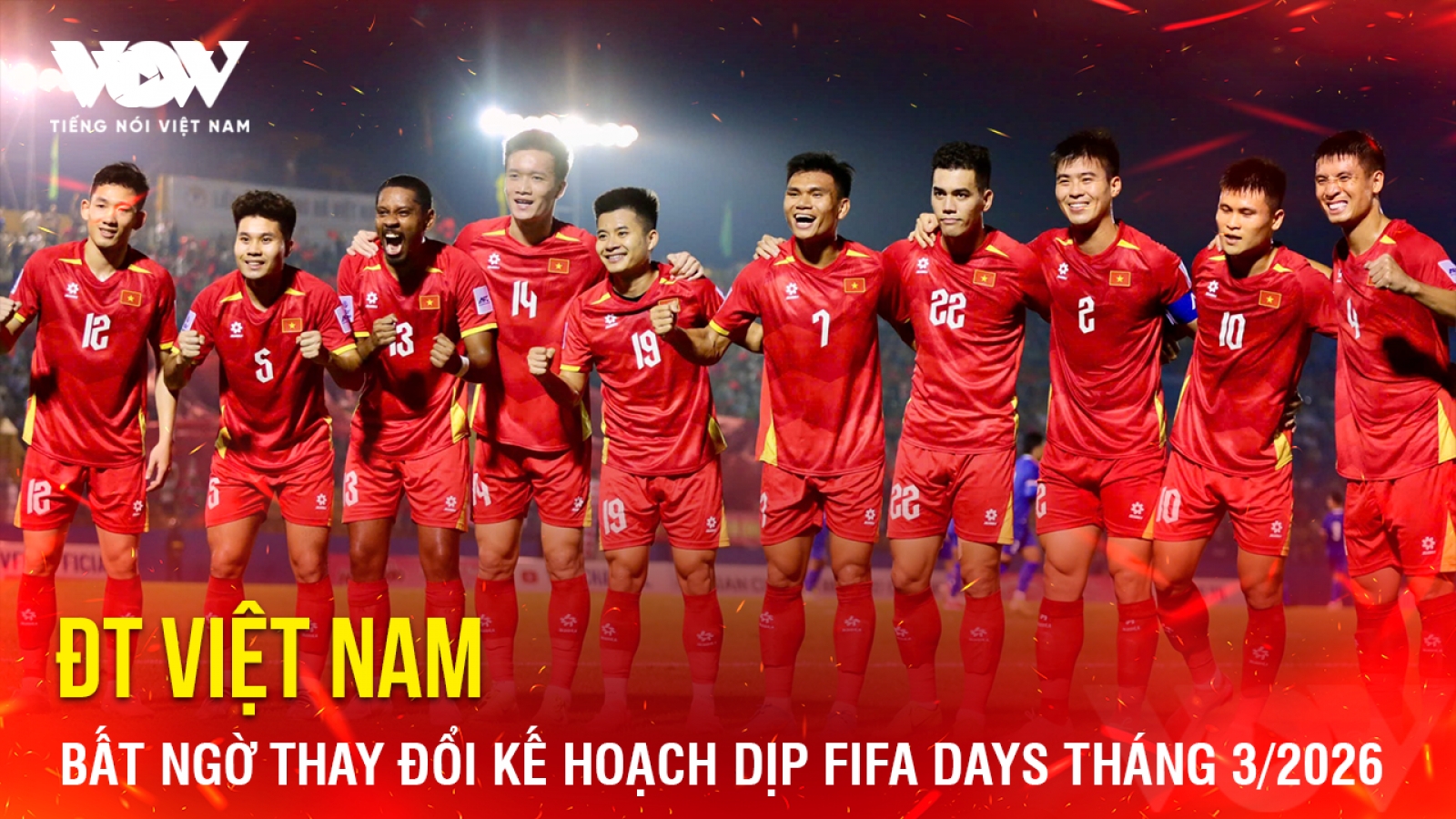 Tin bóng đá 4-3: ĐT Việt Nam bất ngờ thay đổi kế hoạch dịp FIFA Days tháng 3/2026