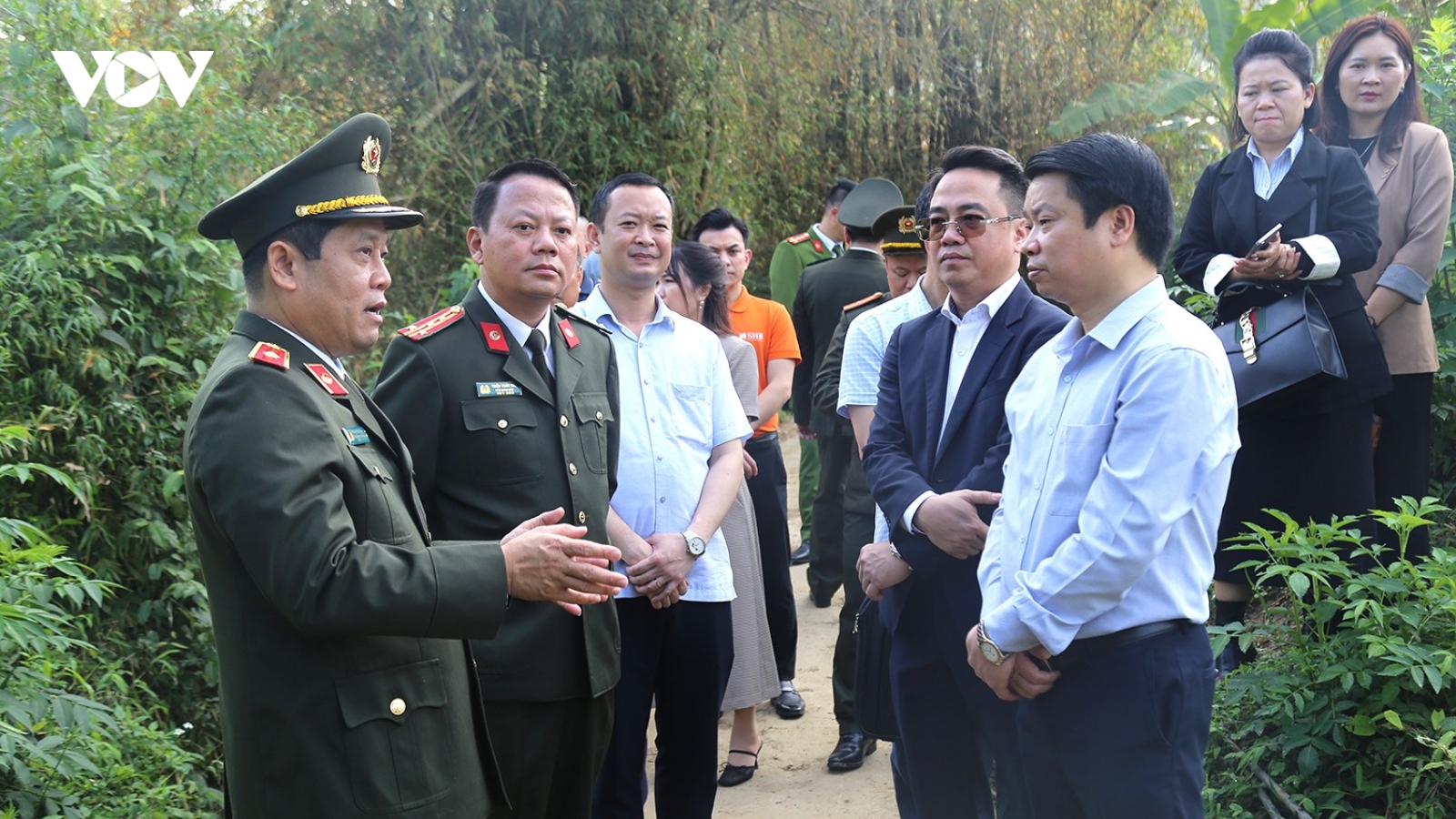 Bộ Công an khảo sát xây dựng trường học tại xã biên giới tỉnh Lạng Sơn