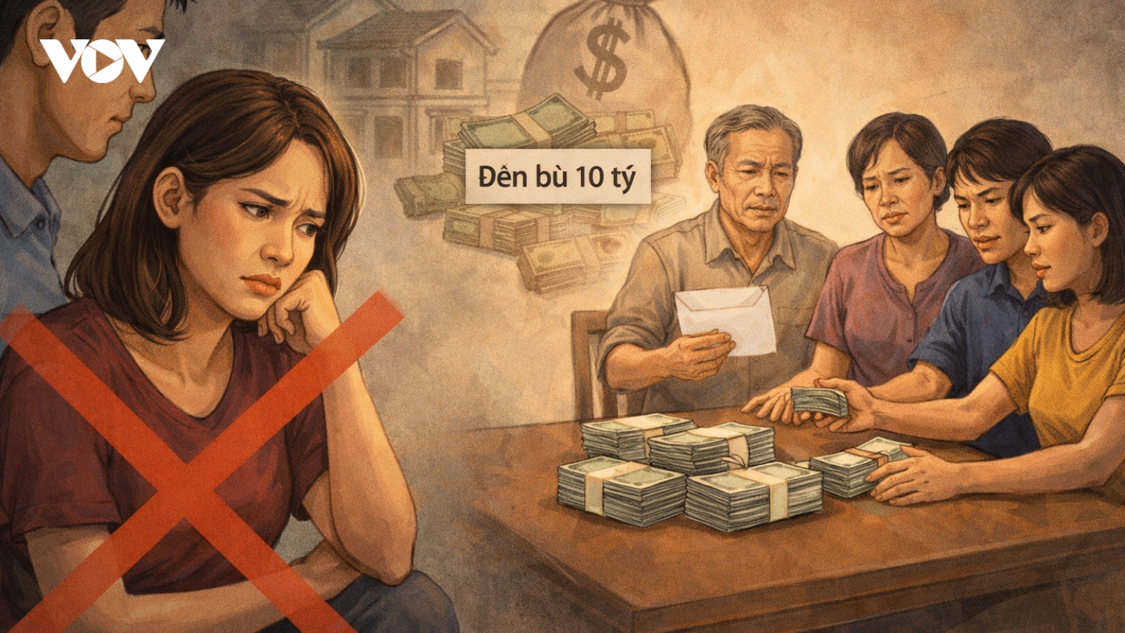 Đền bù nhà hơn 10 tỷ, tôi là con đẻ nhưng bị gạt ra khỏi danh sách chia tiền