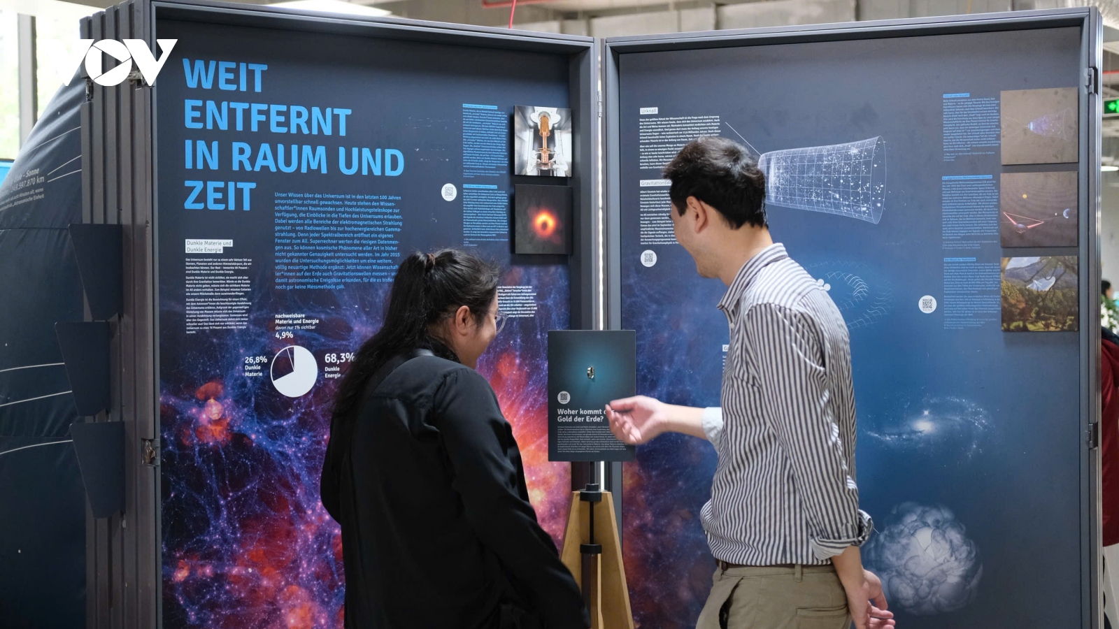 Triển lãm khoa học Đức tại Hà Nội: Giải mã vũ trụ, con người và AI