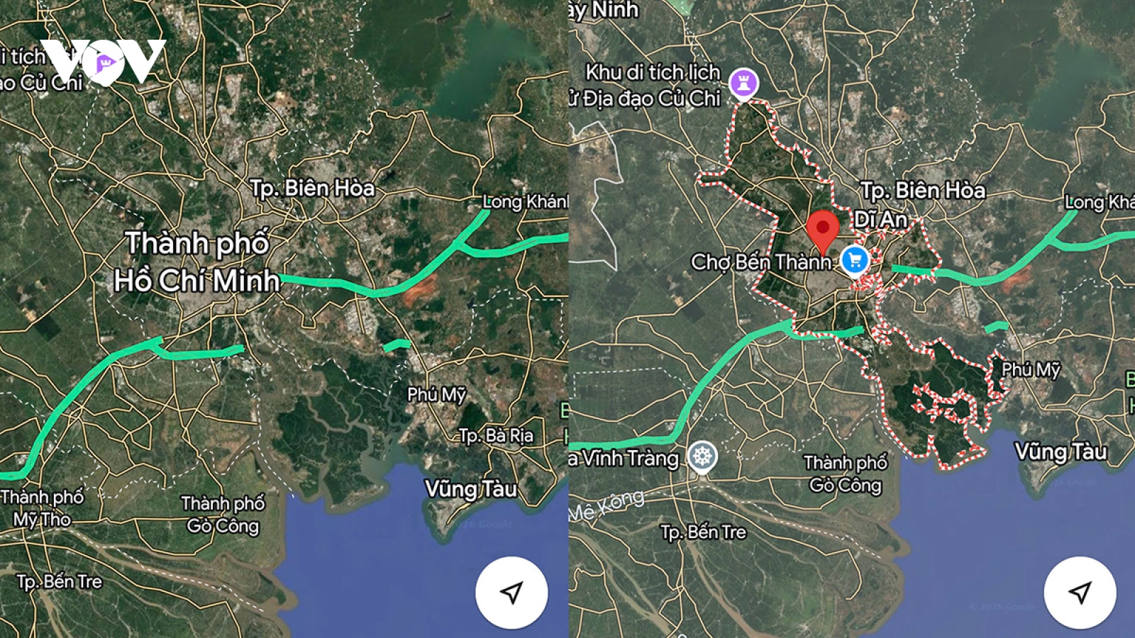 Google Maps thay đổi dữ liệu tại Việt Nam sau sáp nhập tỉnh, thành