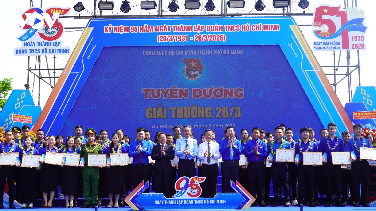 Thành đoàn Đà Nẵng tuyên dương 57 cán bộ đoàn tiêu biểu