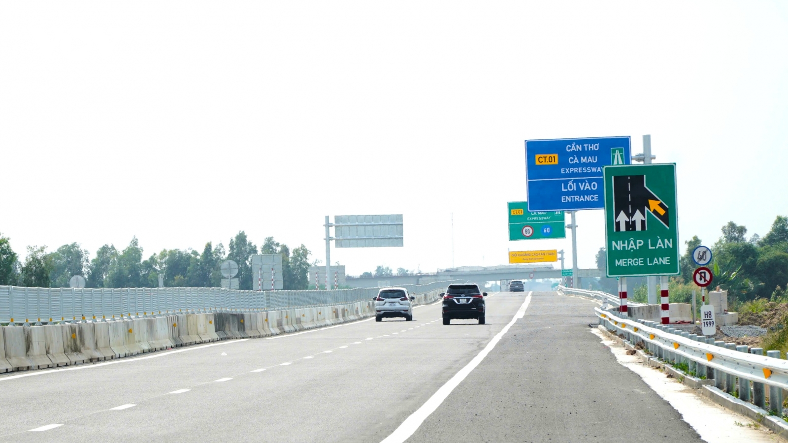 Tạm dừng khai thác cao tốc Hậu Giang – Cà Mau từ chiều 16/3