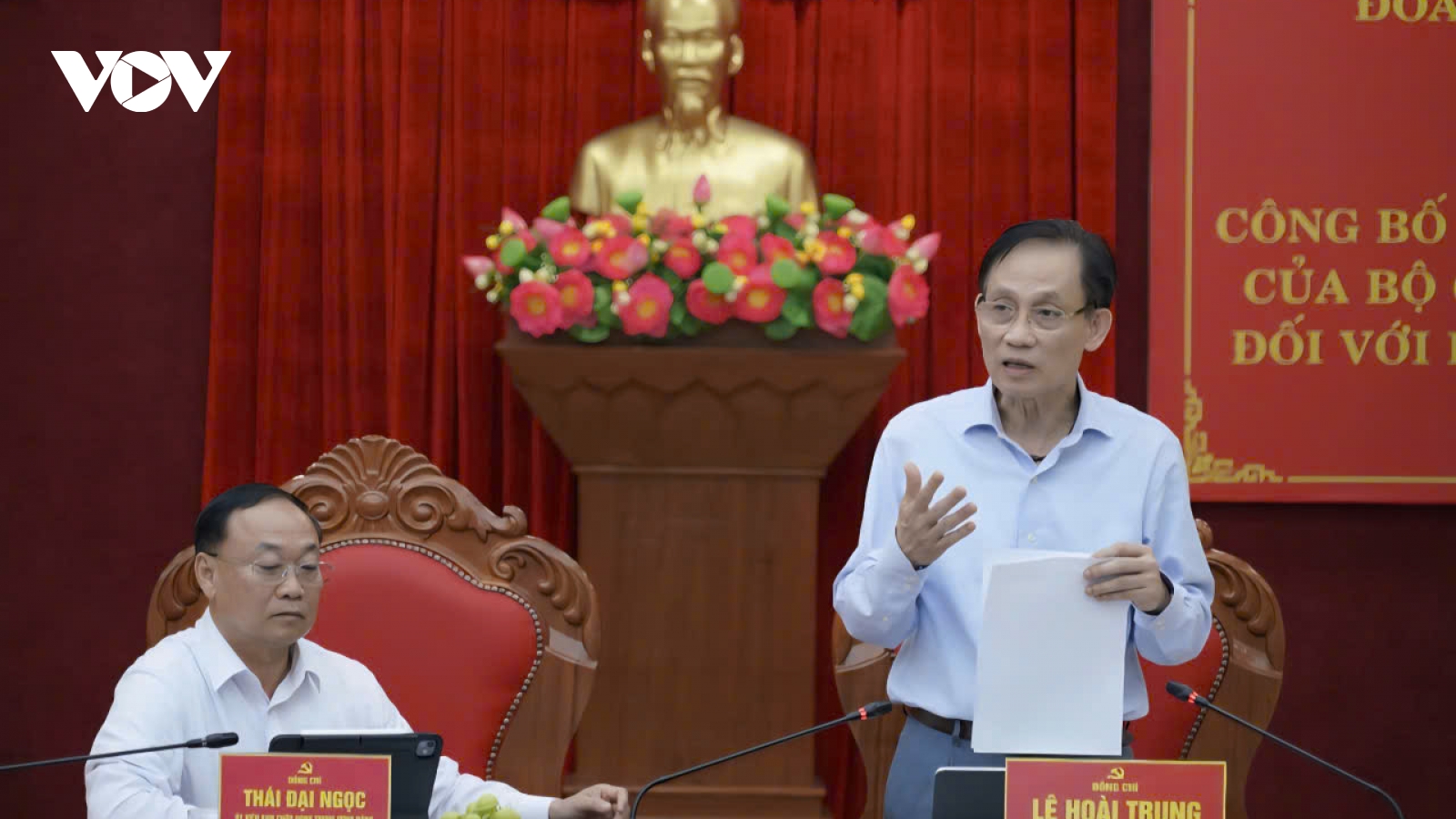 Đoàn kiểm tra số 21 của Trung ương làm việc với Ban Thường vụ Tỉnh ủy Gia Lai