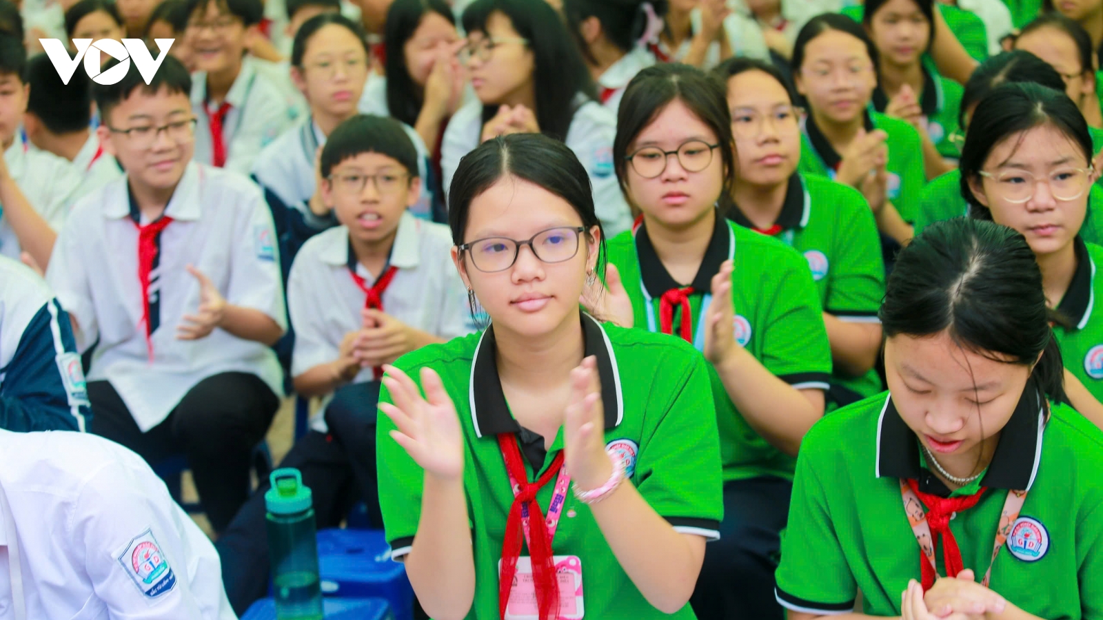 Trẻ em Việt kêu gọi bảo vệ từng giọt nước