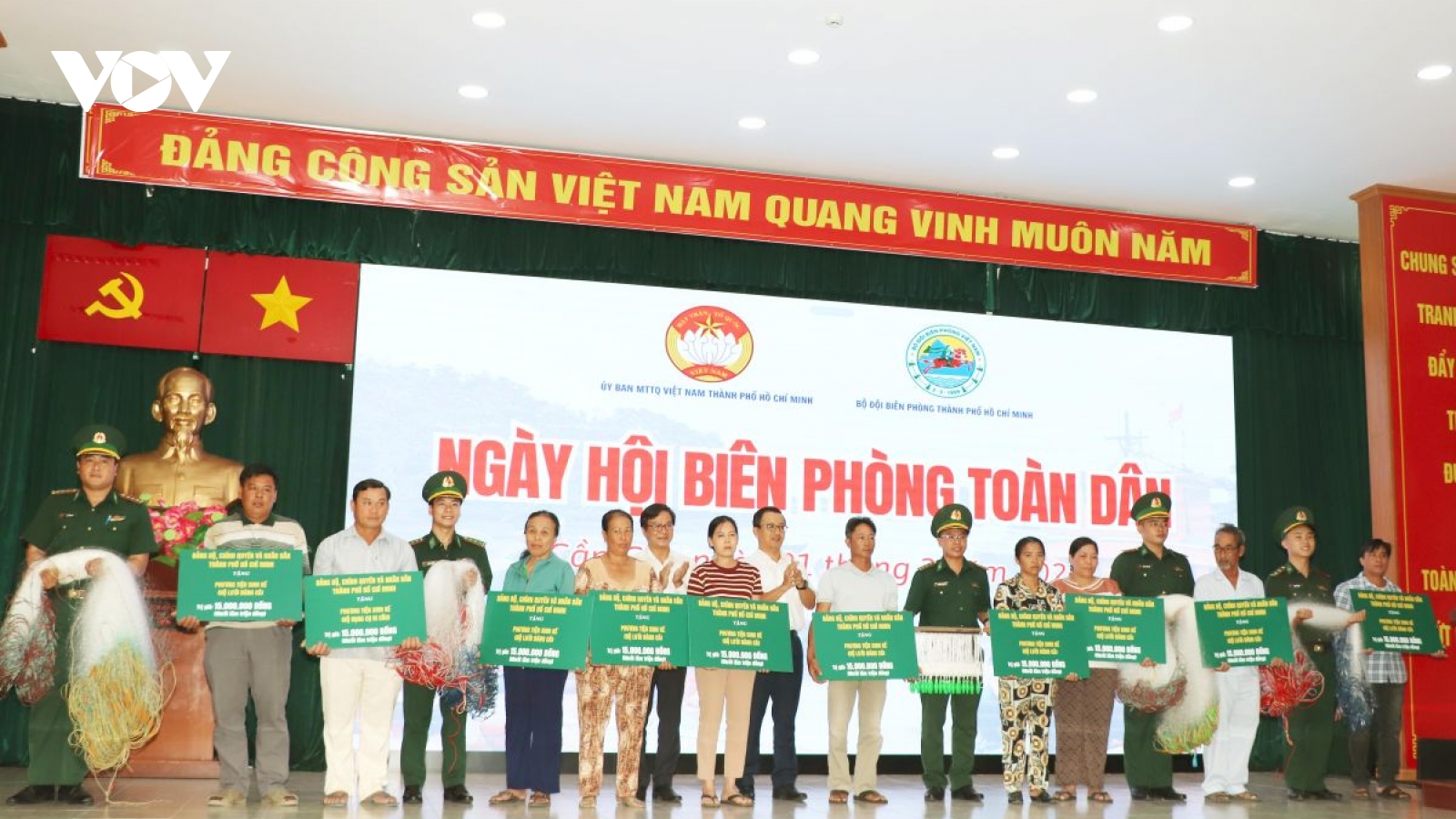 Lan tỏa thế trận lòng dân từ Ngày hội Biên phòng toàn dân tại Cần Giờ, TP.HCM
