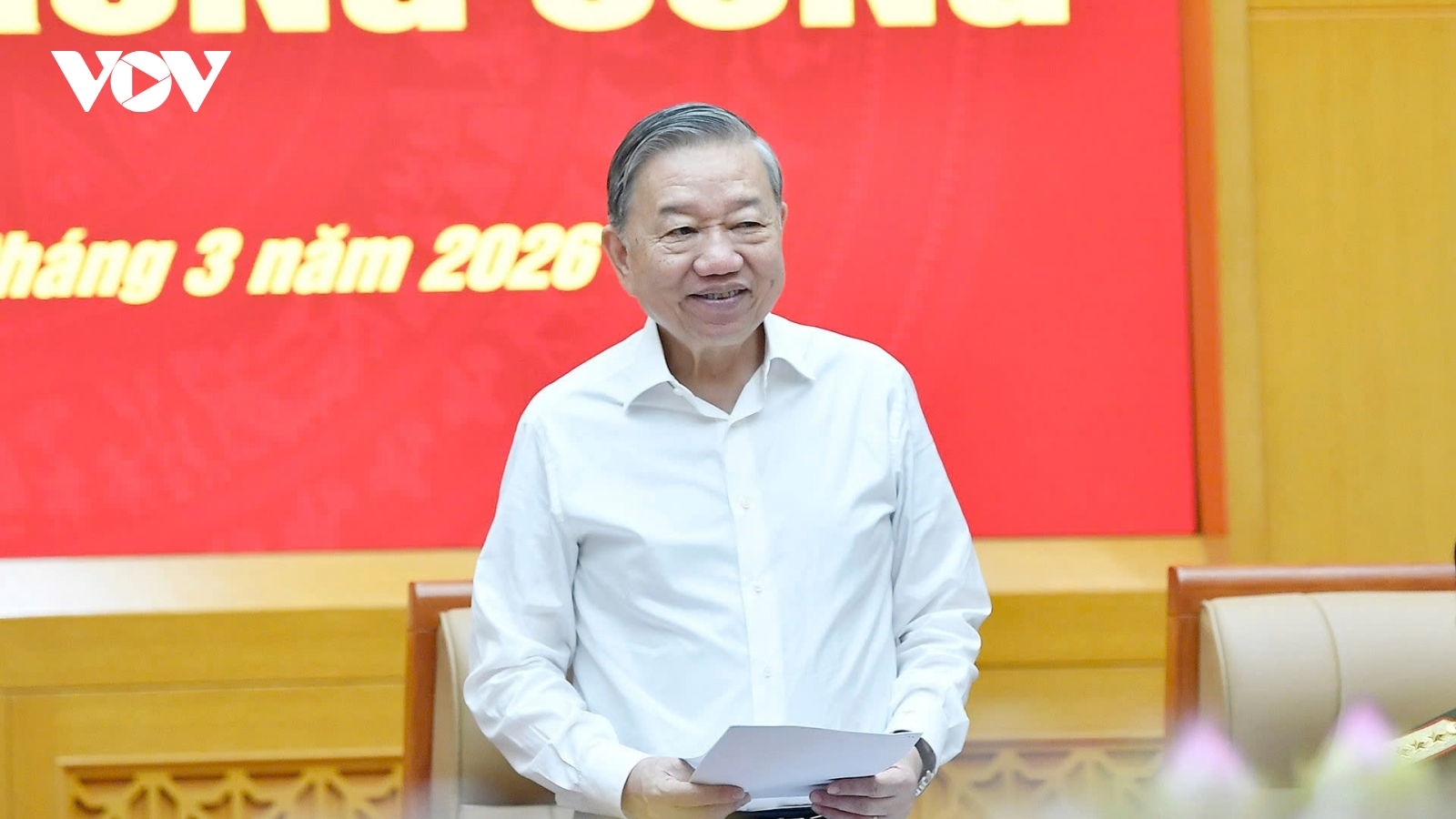 Tổng Bí thư Tô Lâm chủ trì Hội nghị Quân ủy Trung ương