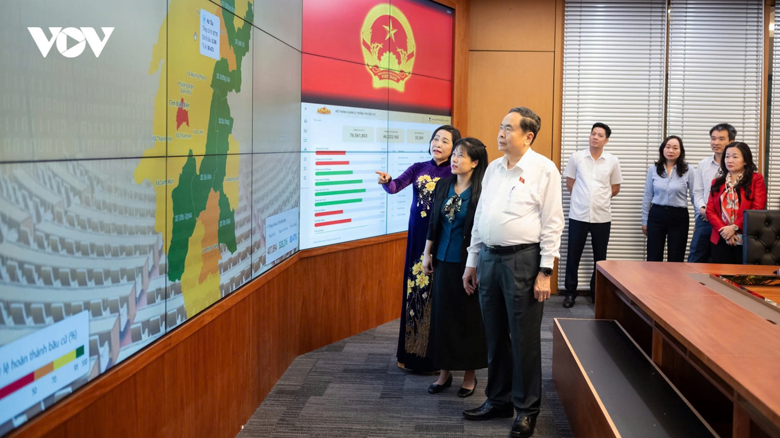 Văn phòng Hội đồng Bầu cử quốc gia: 99,68% cử tri cả nước đã tham gia bầu cử