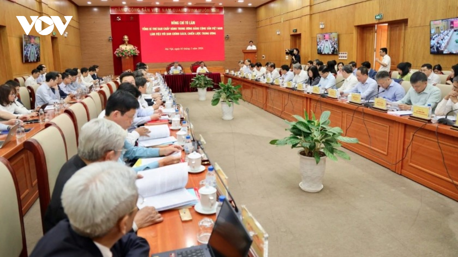 Laying solid foundation for development through 2045: Party General Secretary