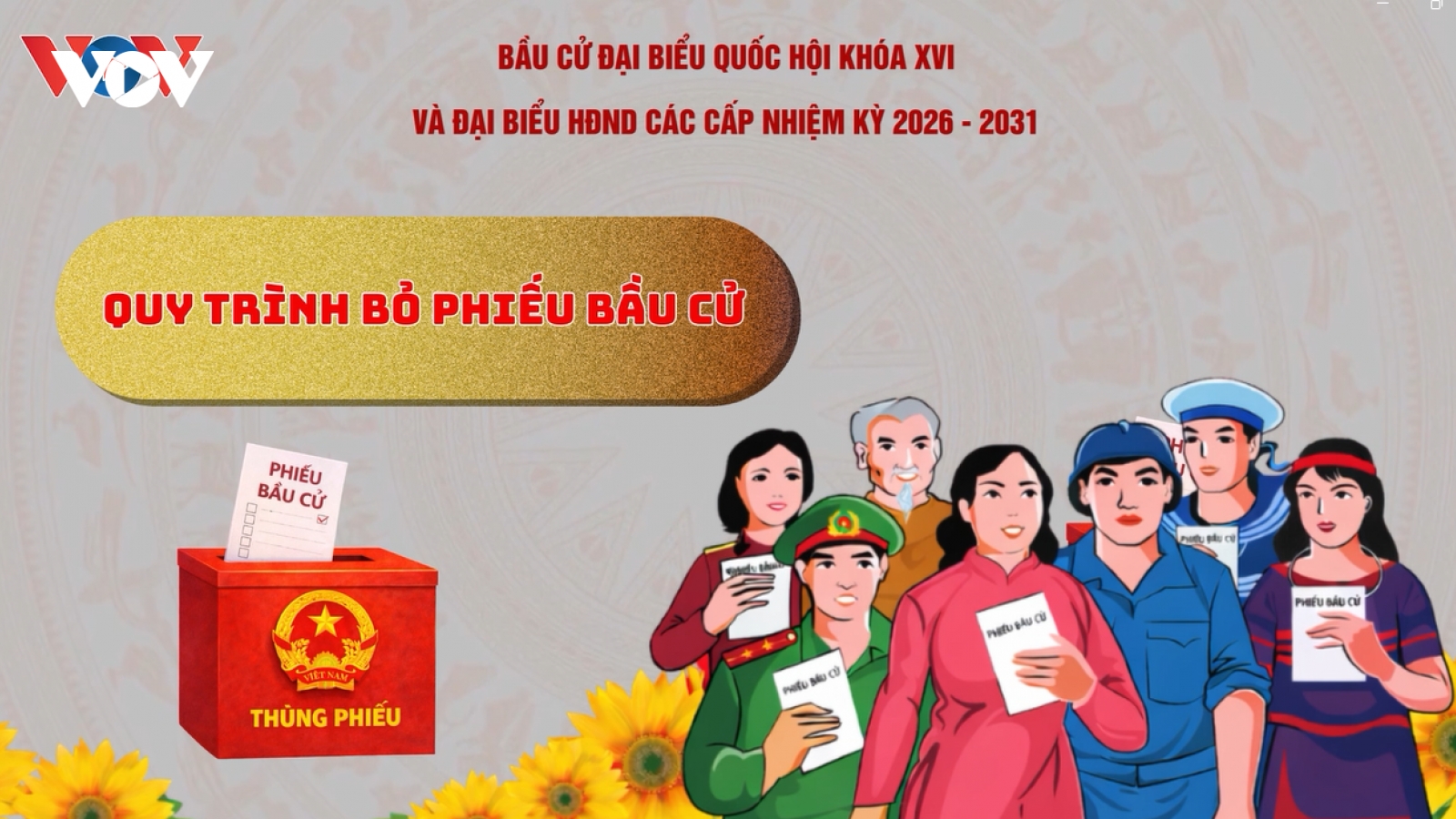 Hướng dẫn cử tri bầu cử đại biểu Quốc hội và đại biểu HĐND các cấp