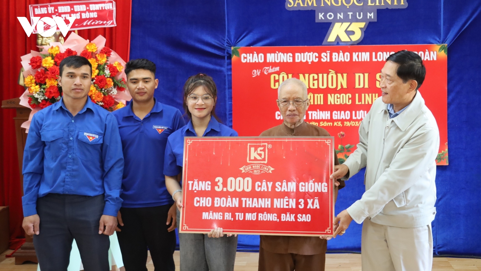 Hỗ trợ giống cây sâm Ngọc Linh giúp thanh niên Quảng Ngãi khởi nghiệp