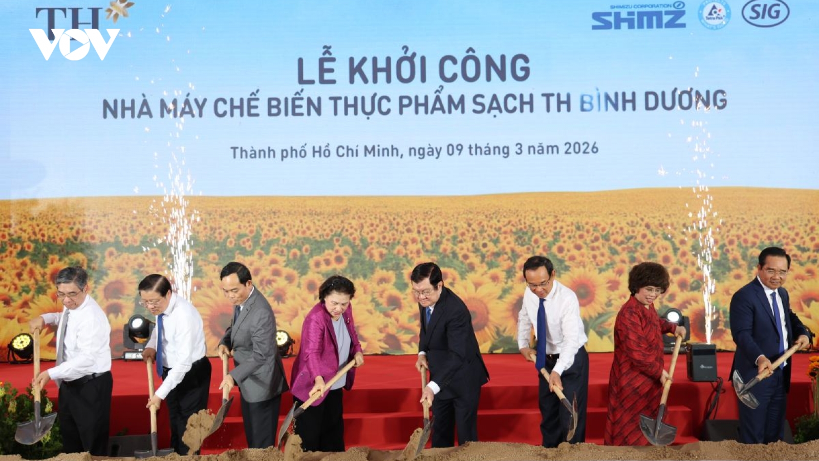 Tập đoàn TH khởi công nhà máy chế biến thực phẩm sạch công suất 1 triệu tấn