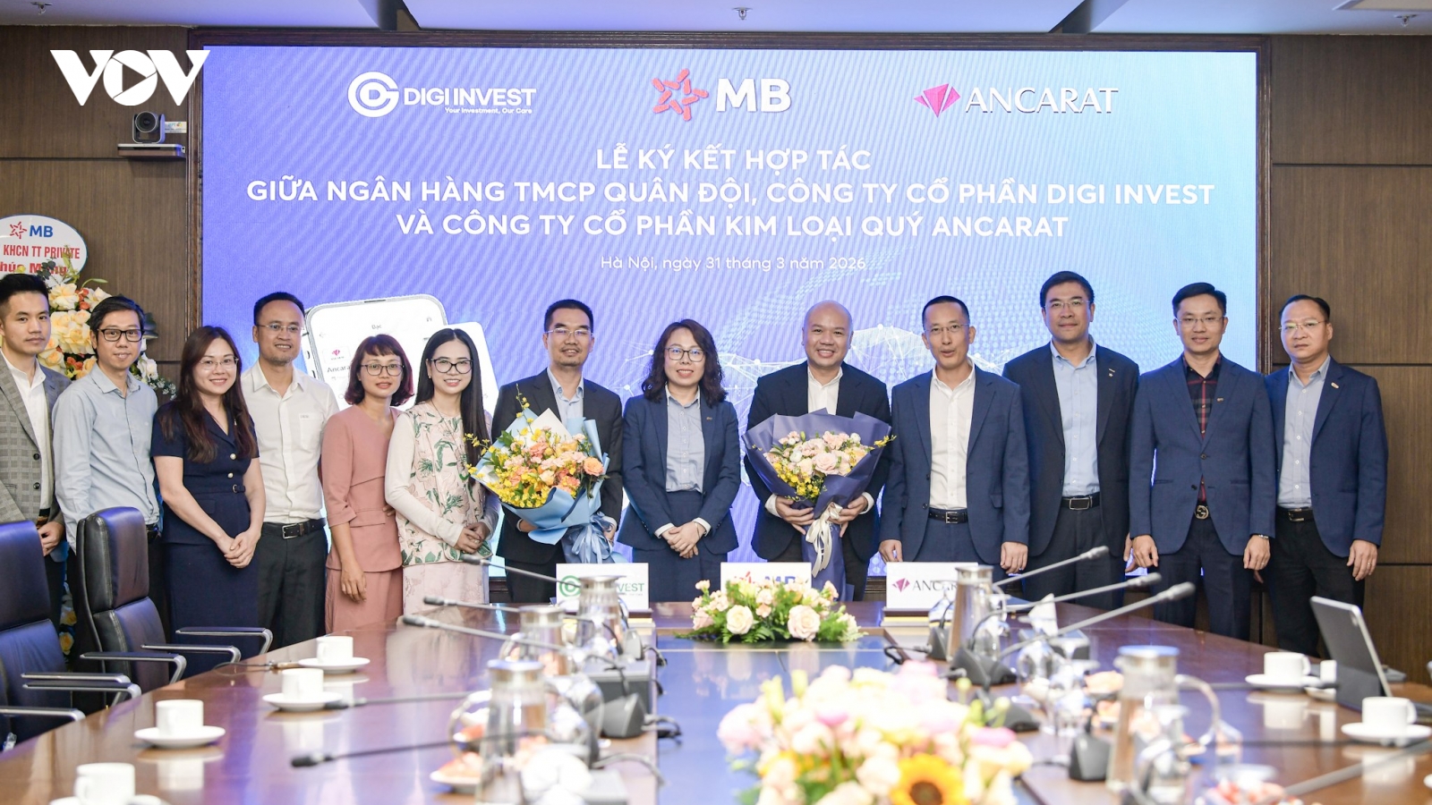 MB Bank, Digi Invest và Ancarat hợp tác triển khai kênh mua bạc trực tuyến
