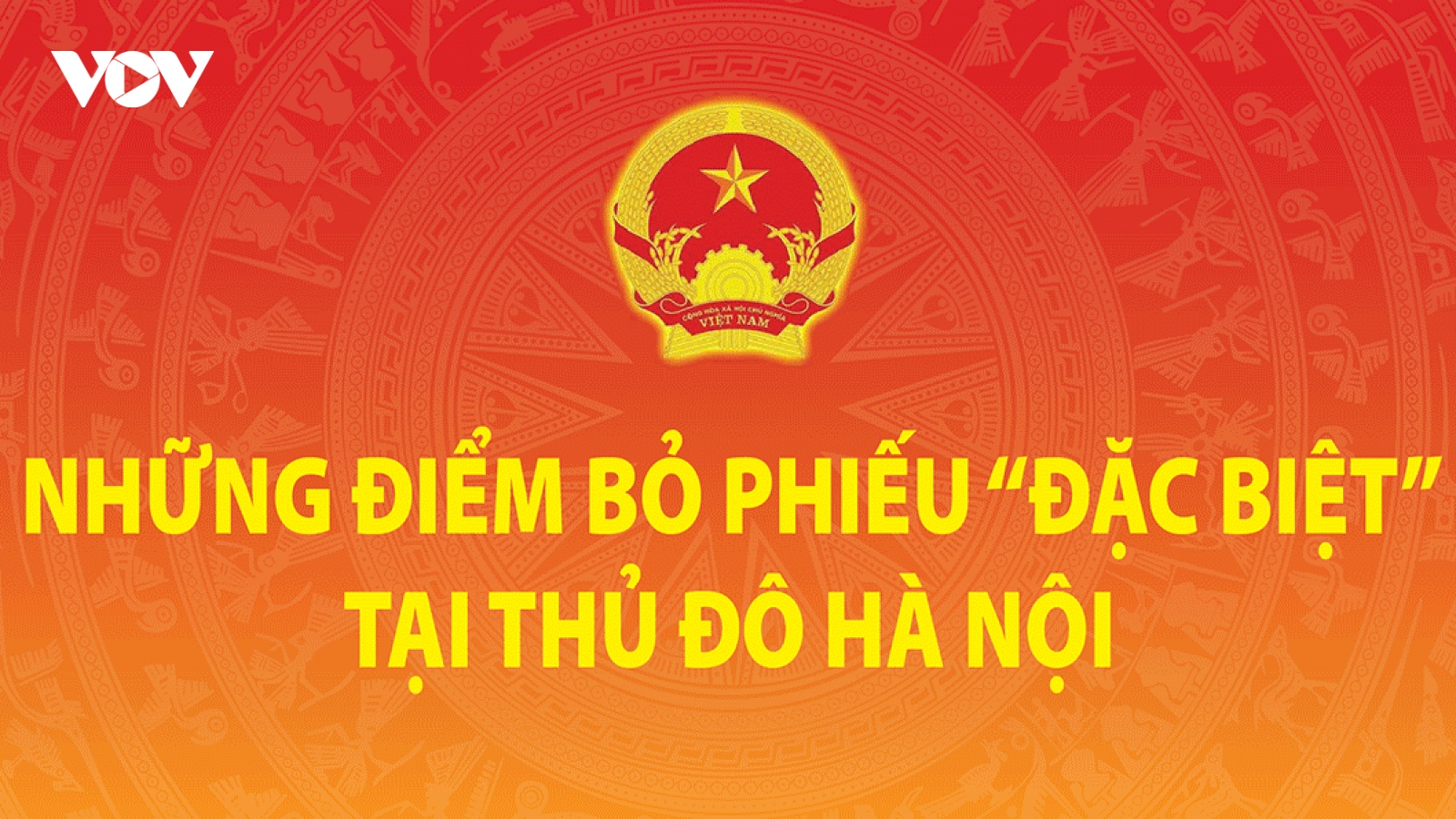 Những điểm bỏ phiếu “đặc biệt” trong ngày hội non sông tại Thủ đô Hà Nội