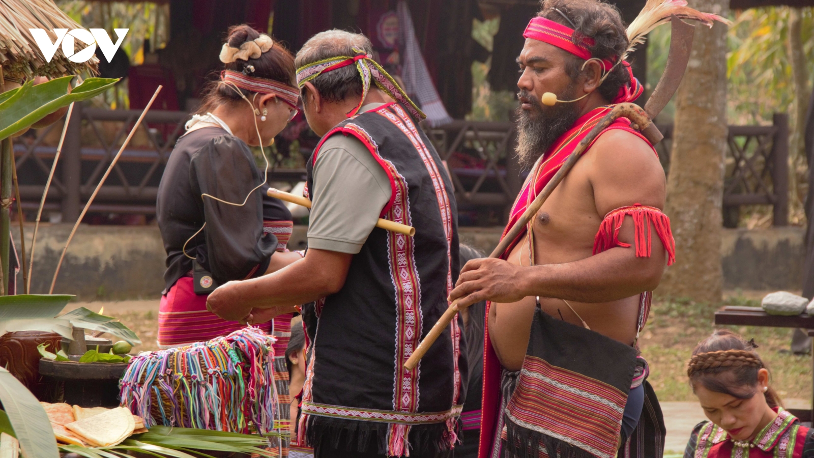 Tưng bừng tái hiện Lễ cầu phúc, cầu an đầu xuân của người S’Tiêng