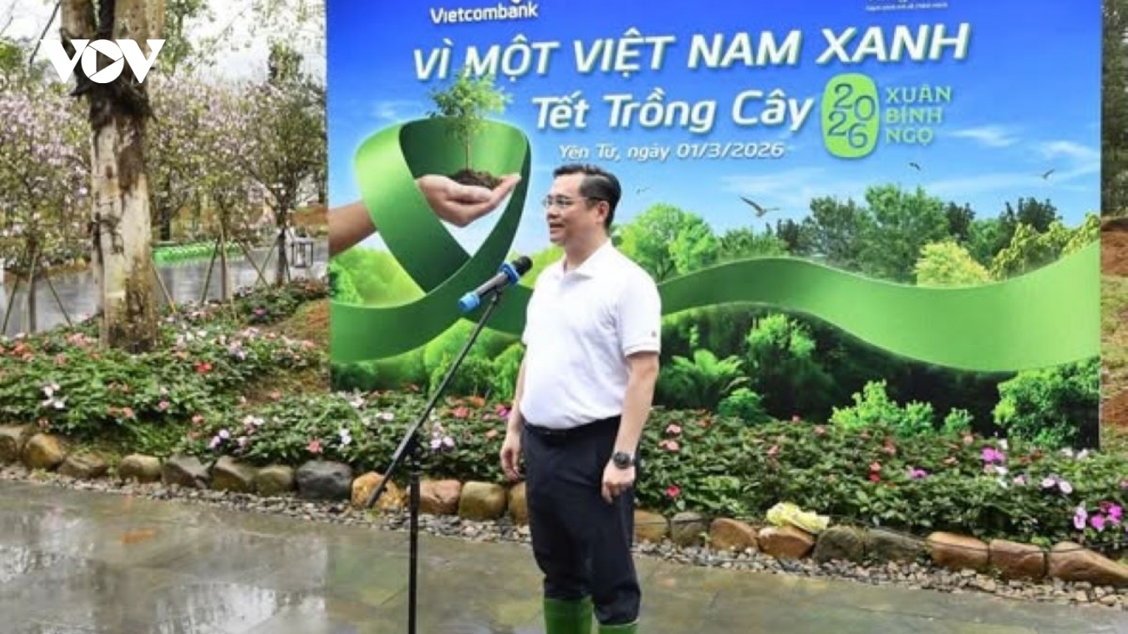 Vietcombank phát động Tết trồng cây “Vietcombank - Vì một Việt Nam xanh"