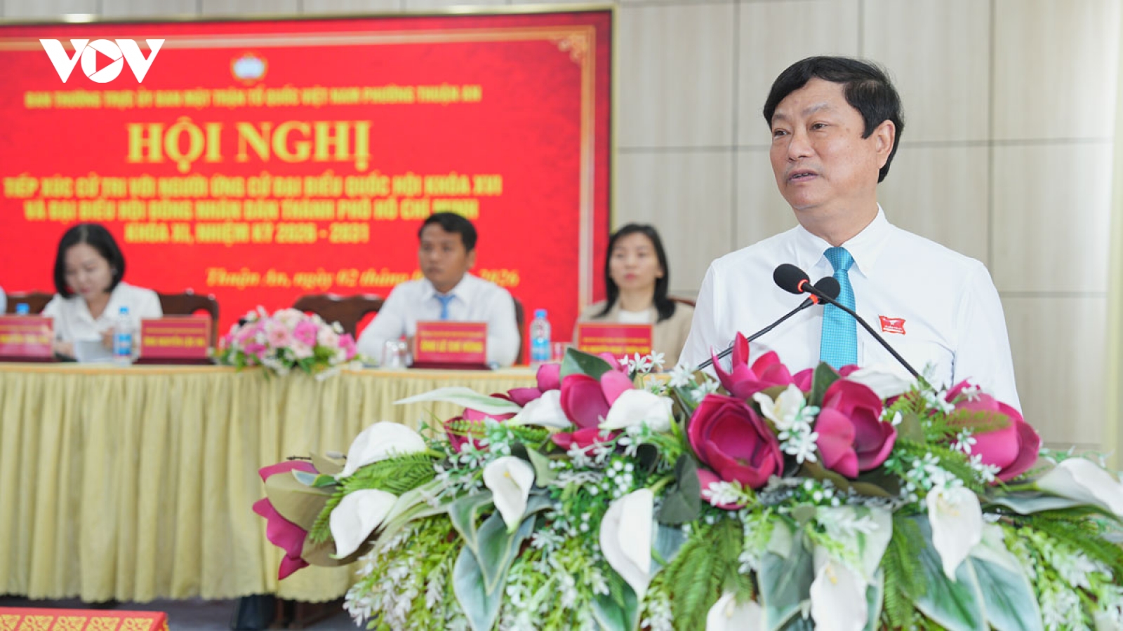 Ứng cử viên ĐBQH, HĐND TP.HCM cam kết là cầu nối vững chắc, bảo vệ lợi ích nhân dân
