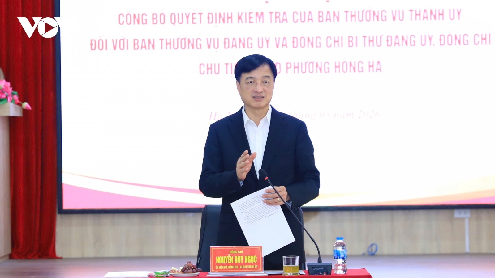 Bí thư Hà Nội Nguyễn Duy Ngọc: Bầu cử phải đúng luật, an toàn tuyệt đối