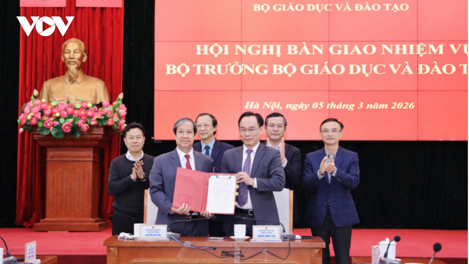 Bộ GD-ĐT phân công nhiệm vụ của quyền Bộ trưởng Hoàng Minh Sơn và 3 thứ trưởng