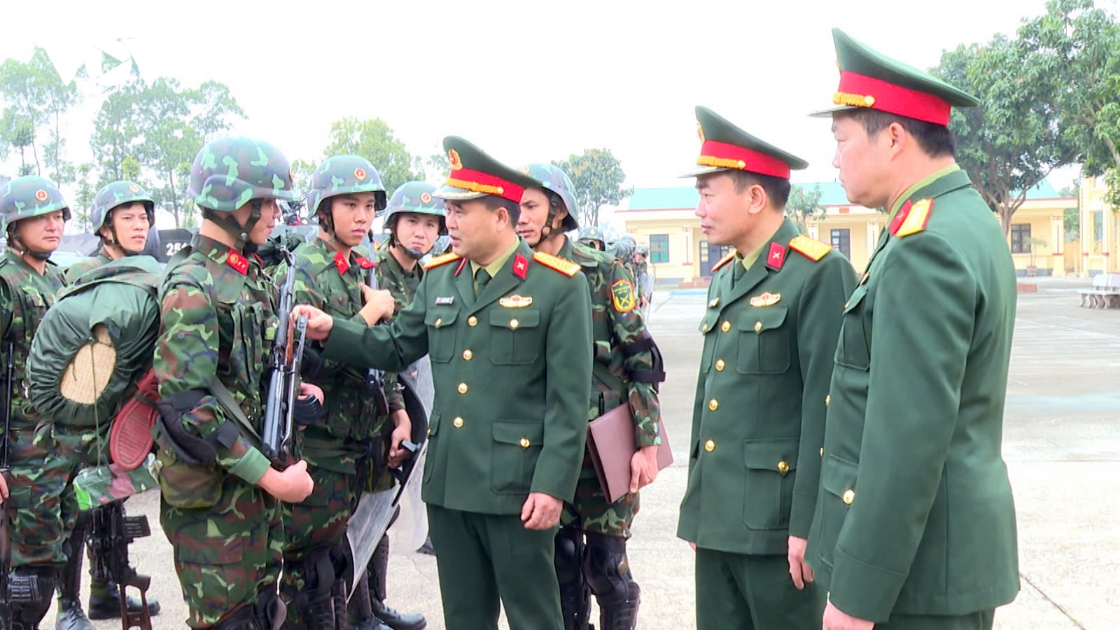 Lực lượng vũ trang tỉnh Hưng Yên chủ động bảo vệ Ngày hội non sông