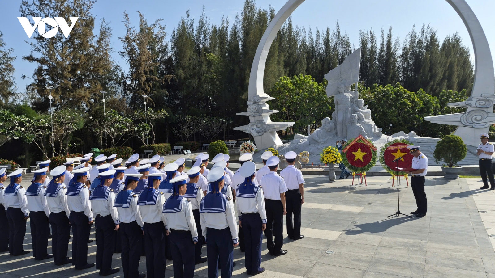 Từ Khu tưởng niệm Gạc Ma: Vang mãi lời thề giữ biển