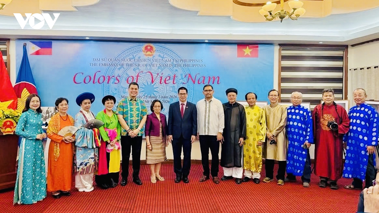 50 năm quan hệ Việt Nam - Philippines: “Sắc màu Việt Nam” tại Manila