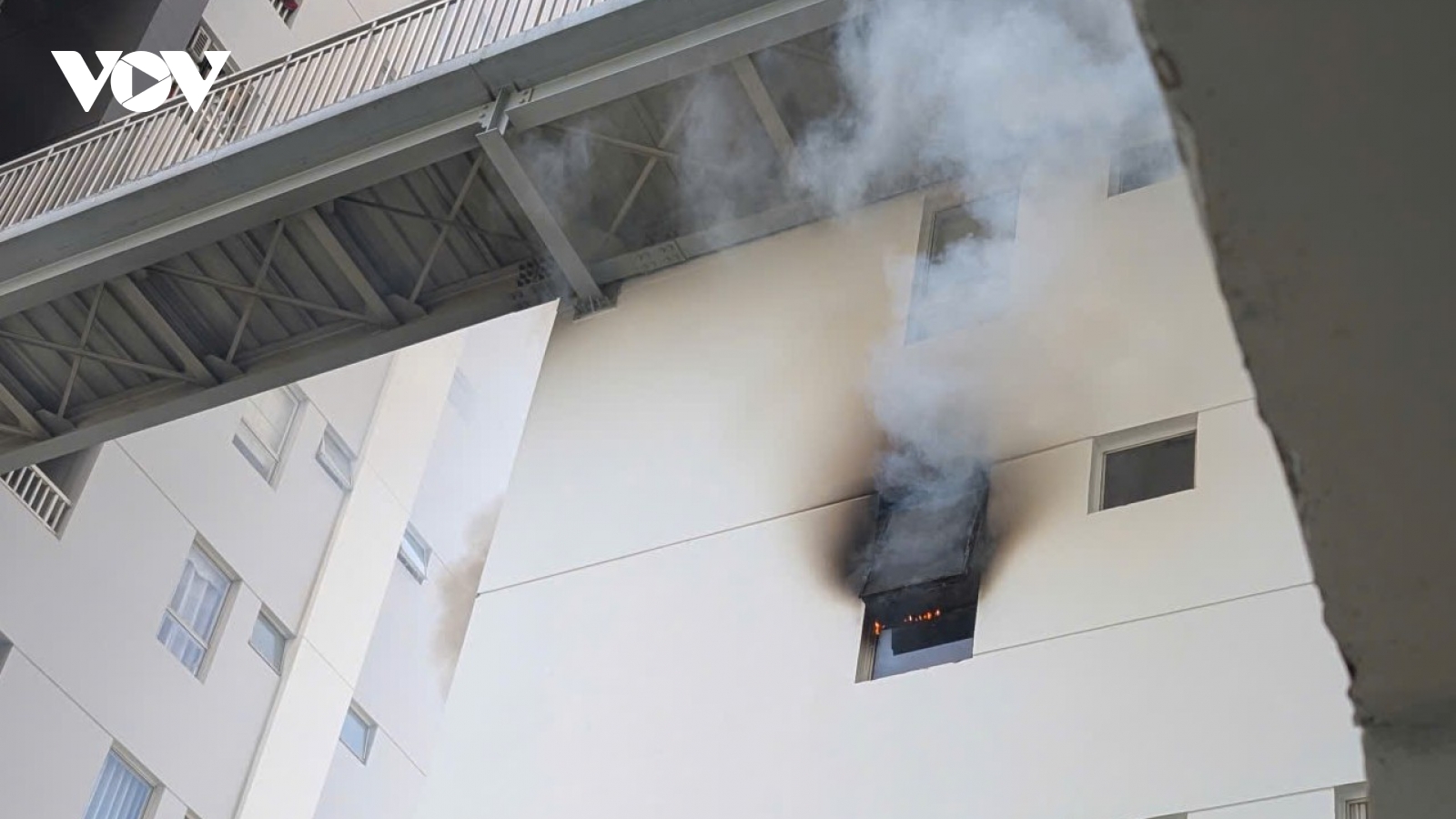 Cháy căn hộ tại chung cư Lexington, ở TP.HCM không có thương vong