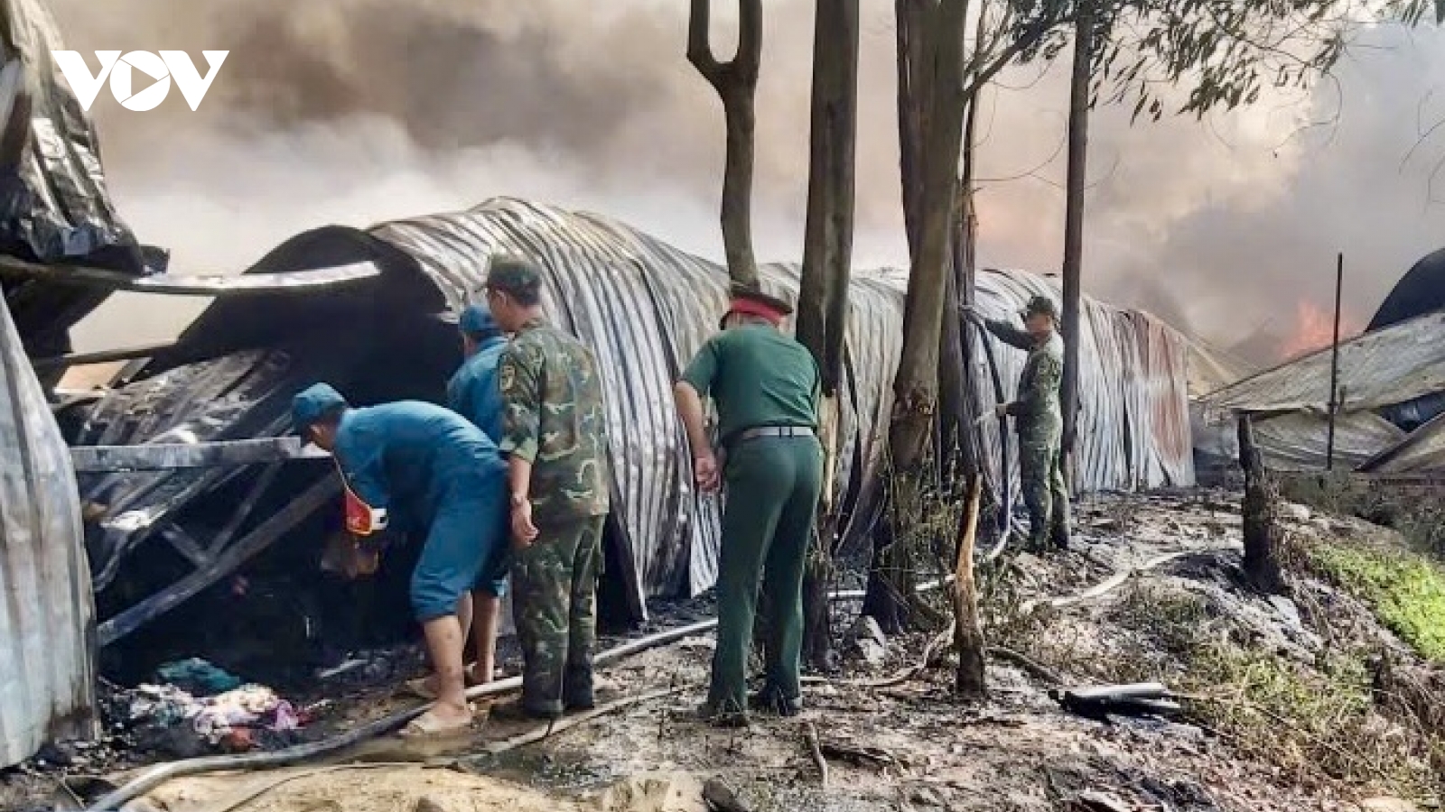 Điều tra nguyên nhân 2 vụ cháy trong ngày ở Đồng Nai