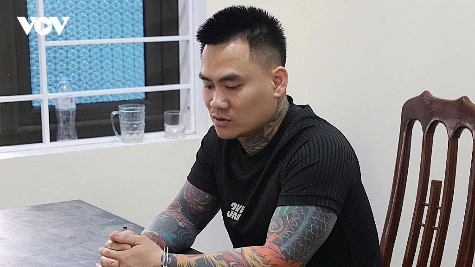 Bắt giữ đối tượng chém người tại quán cà phê ở Nghệ An