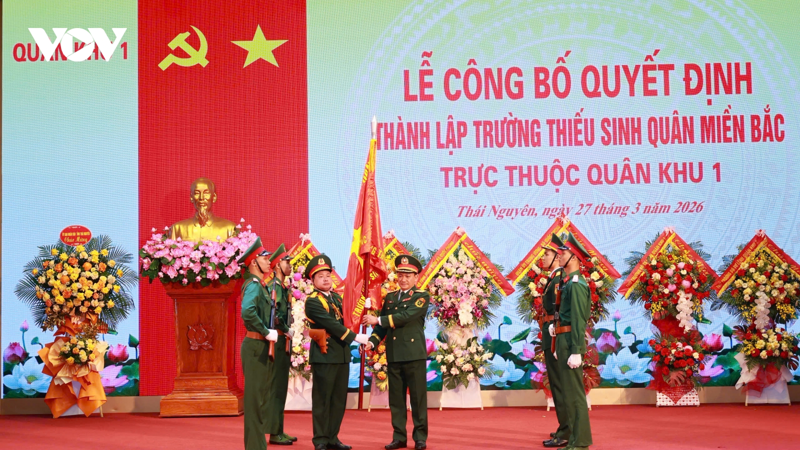 Công bố quyết định thành lập Trường Thiếu sinh quân miền Bắc