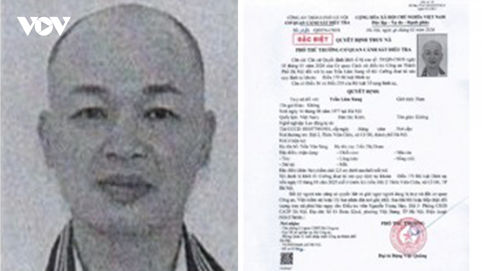 Đòi nợ kiểu xã hội đen, Trần Lâm Xung bị Công an Hà Nội truy nã